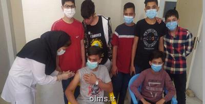 اجرای طرح ضربتی واکسیناسیون دانش آموزان شهر تهران