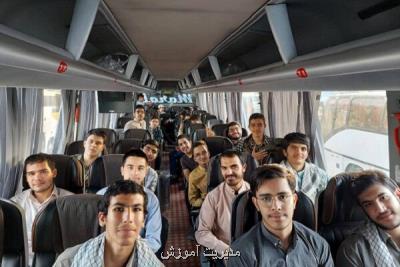 2000 دانش آموز عازم اردوهای راهیان نور شدند