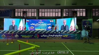 هفت درصد دانش آموزان کشور ورزش می کنند