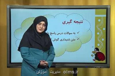 جدول زمانی پخش زنده دروس در روز ۲۹ فروردین